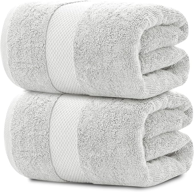 White Classic Luxury Soft Bath Sheet Towels by WhiteClassic