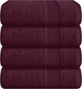 Belizzi Home 4 Pack Bath Towel Set 27x54, 100% Ring Spun Cotton, Ultra Soft by Unknown