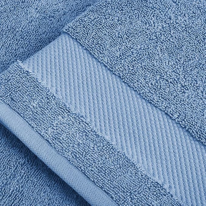 BIOWEAVES 100% Organic Cotton 700 GSM Plush Bath Towels 30" x 58" GOTS Certified - Image 5