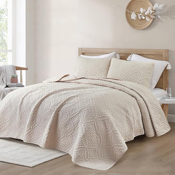 Exclusivo Mezcla Queen Quilt Bedding Set, Lightweight Soft Bedspreads Coverlets - Image 2