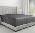 California Design Den Cotton Sateen Damask Stripe Queen Fitted Sheet Only by CaliforniaDesignDen