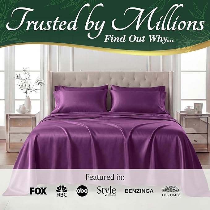 DECOLURE 100% Viscose Derived from Bamboo Sheets Full Size - Image 5