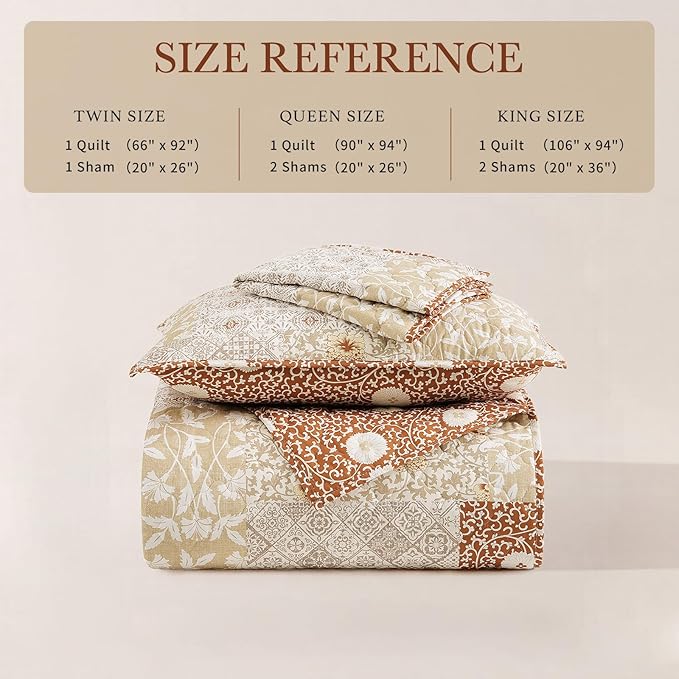 CASAAGUSTO King Size Quilt Set - Image 5