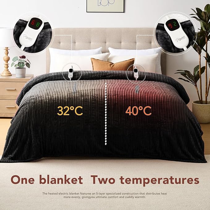 Homemate Electric Heated Blanket King Size - Image 8