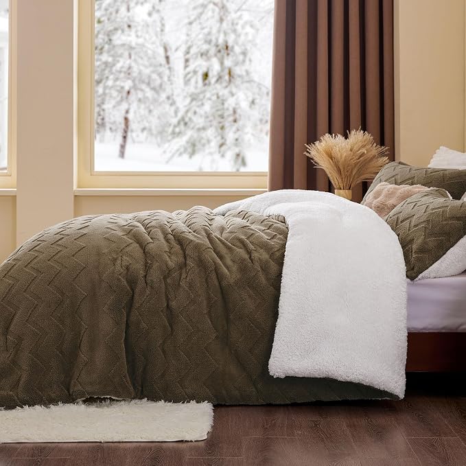 BEDELITE Fluffy Twin Comforter Set - Image 7