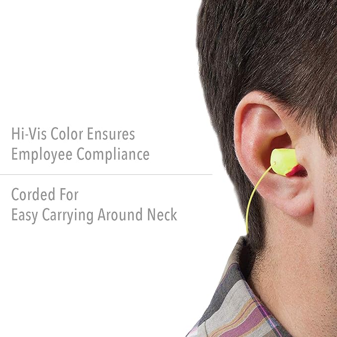 Howard Leight by Honeywell Laser Lite High Visibility Disposable Foam Earplugs - Image 2