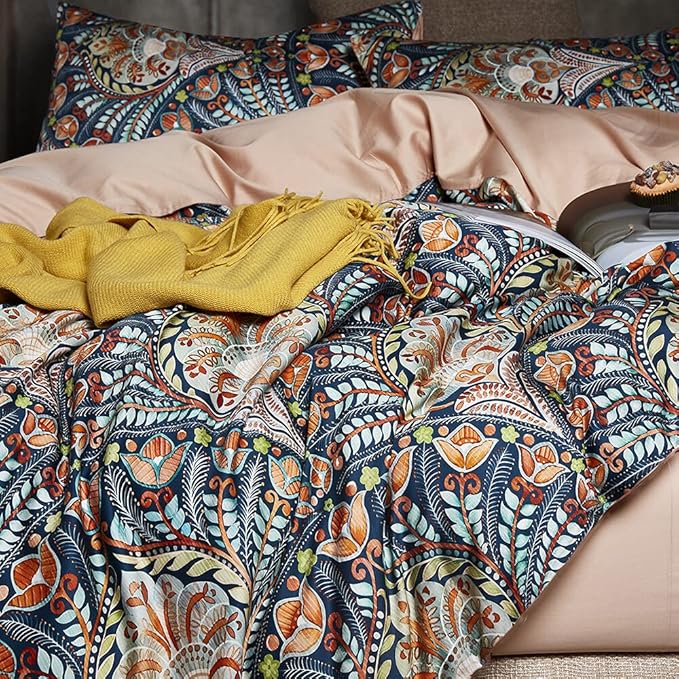 Cupocupa Queen Duvet Cover Set, Modern Industrial Luxury Bedding - Image 3