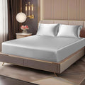 BEDELITE Satin Fitted Sheet and Pillowcase Set, Luxury Soft Similar to Silk by BEDELITE