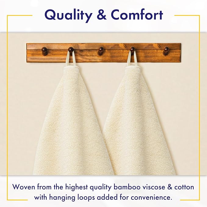 Alusa Home Ultra Soft & Plush Viscose from Bamboo Bath Towels - Image 4