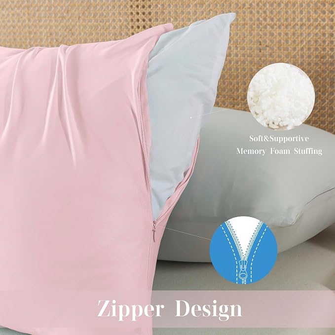 WhatsBedding Memory Foam Body Pillow - Image 3