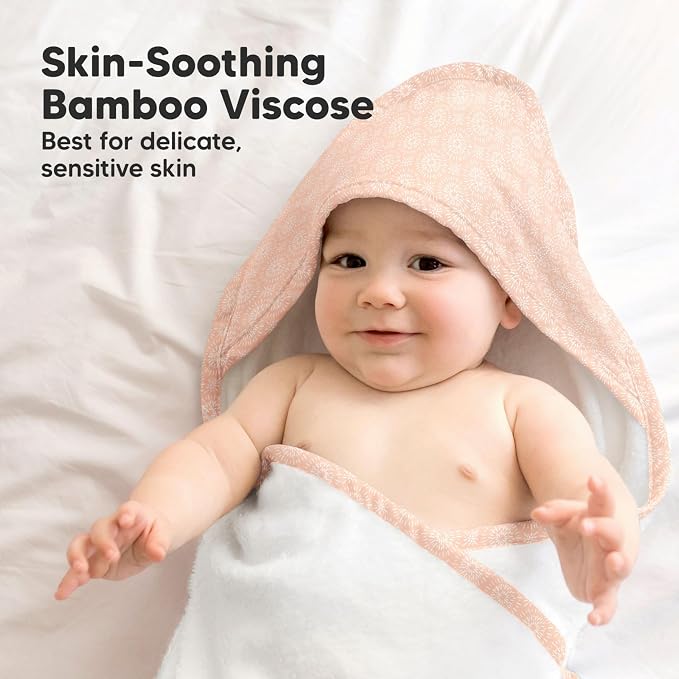 KeaBabies Hooded Baby Towel for Newborn - Image 3