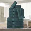 Superior Egyptian Cotton Pile 9 Piece Towel Set, Includes 3 Bath, 3 Hand by SUPERIOR