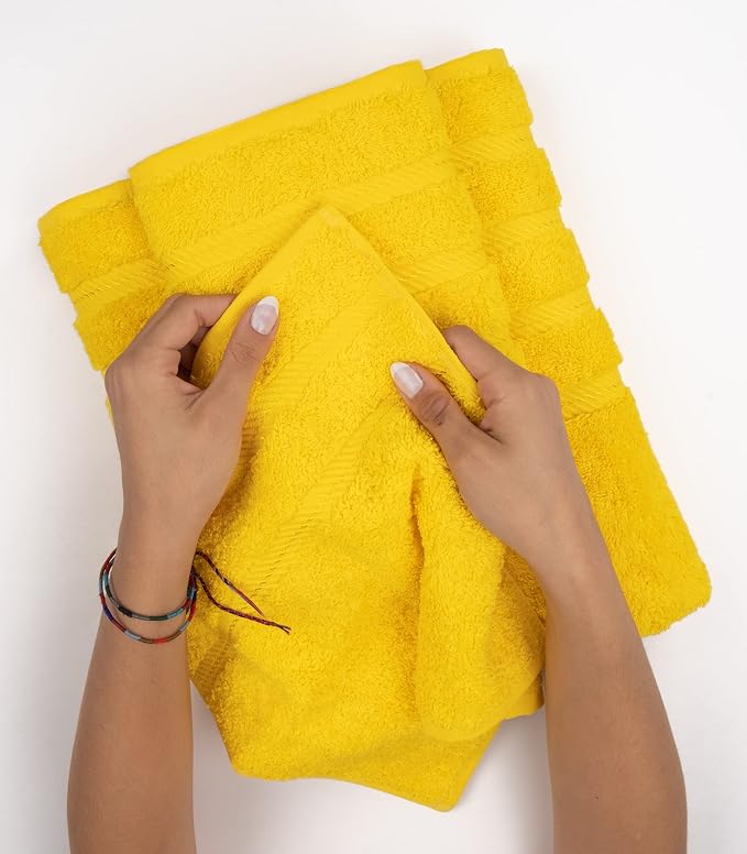 American Soft Linen Premium 3 Piece Towel Set, 1 Bath Towel 1 Hand Towel 1 - Image 5