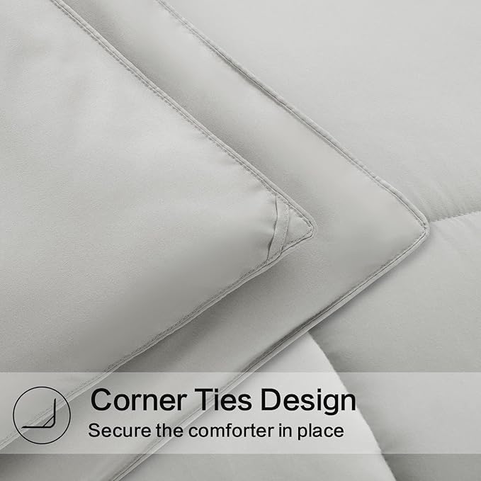 EASELAND Queen Size Down Alternative Comforter - Image 6