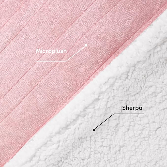 LaffyLo Electric Heated Blanket Throw Size - Image 3
