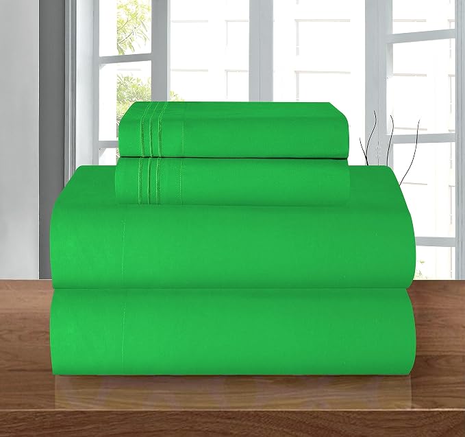 Elegant Comfort Luxury 1500 Premium Hotel Quality Microfiber 4-Piece Sheet Set - Image 2
