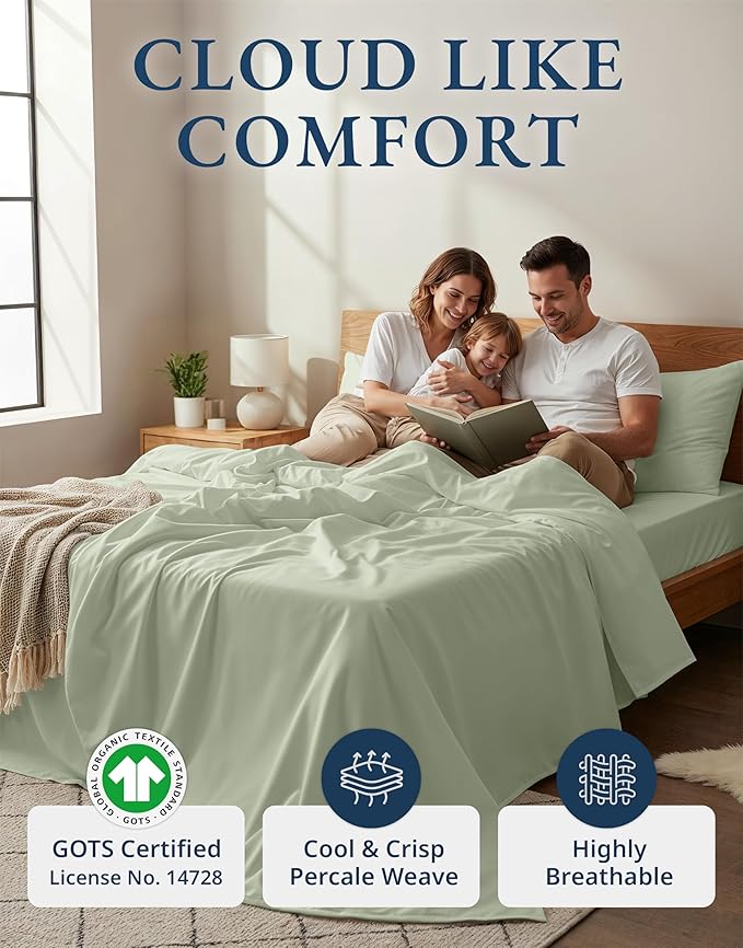 LANE LINEN Bedsheets California King Size Bed - Image 2