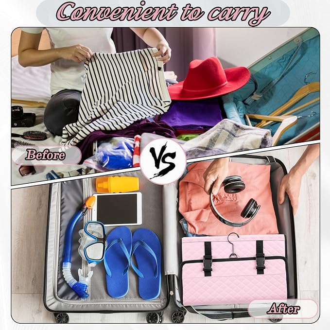 Travel Hanging Toiletry Bag - Image 6