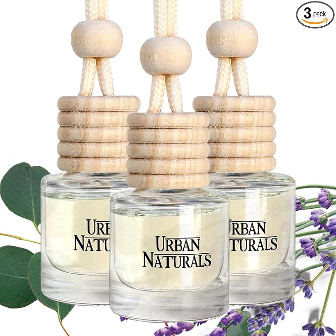 Urban Naturals Car Air Freshener Diffuser 3 Pack by UrbanNaturals