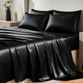 CozyLux Satin Sheets King Size Sheet Set by CozyLux