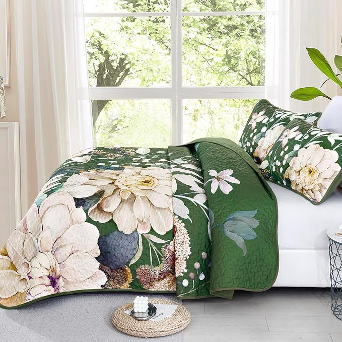 Drucon Floral Quilt Queen Size - Image 4