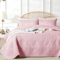 akkialla Twin Quilt Set, Boho Geometric Pattern, Soft All-Season Bedding by akkialla