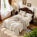 LBRO2M 1000 Thread Count 100% Egyptian Cotton Sheets Set Full Size, 4 Piece by LBRO2MBedding