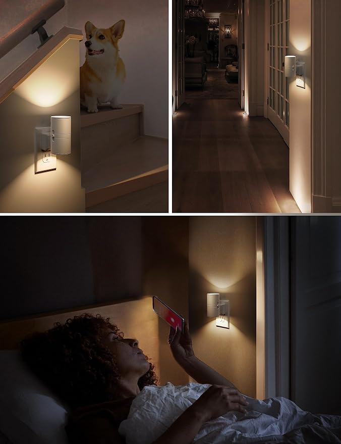 L LOHAS LED Night Light, Night Lights Plug into Wall, Dimmable Nightlight - Image 5