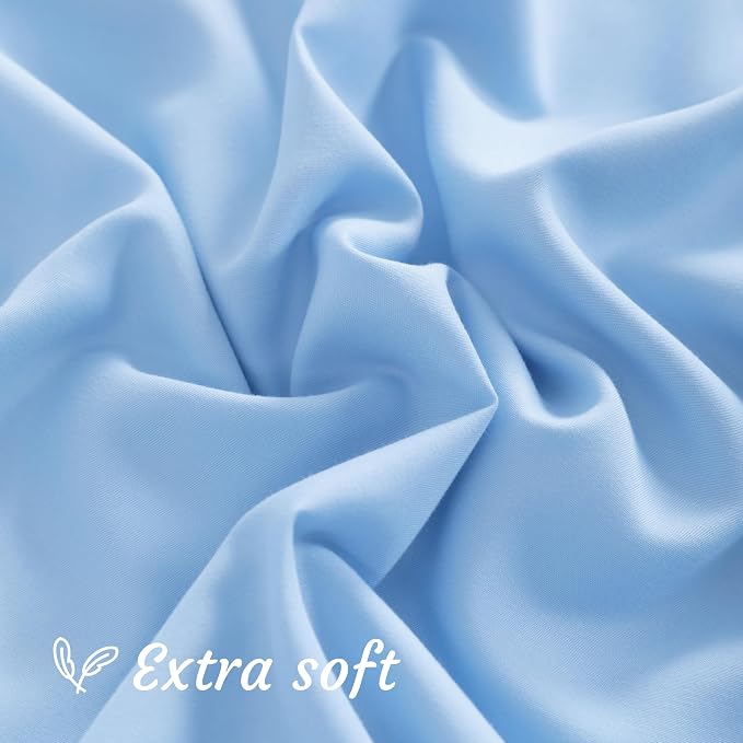 NTBAY King Pillow Cases Set of 2, 2 Pack Brushed Microfiber 20x40 Pillow Cases - Image 5