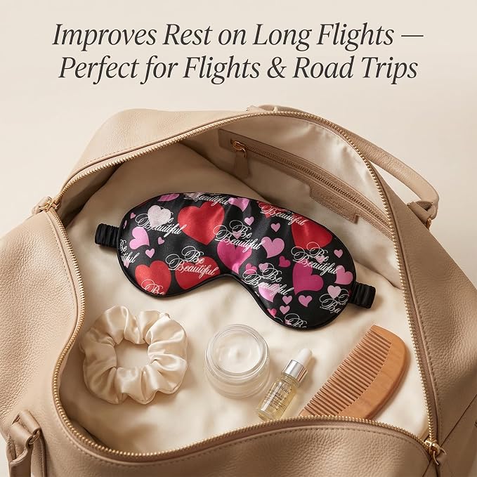 Luxury Sleep Mask – Soft, Lightweight & Ultra Comfort-Perfect - Image 5