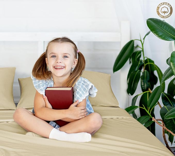 400 Thread Count 100% American Grown Cotton Flat Sheet - Image 8
