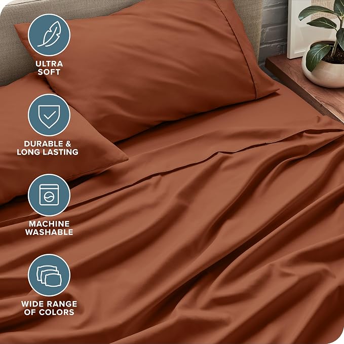 Bare Home Queen Sheet Set - Image 4