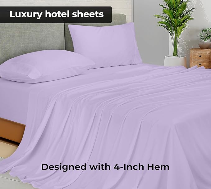 Royale Linens Full Flat Sheet - Image 2