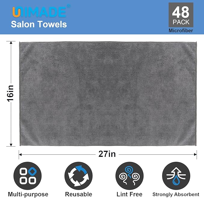 UNIMADE 24 Pack Gym Towels Set - Image 2