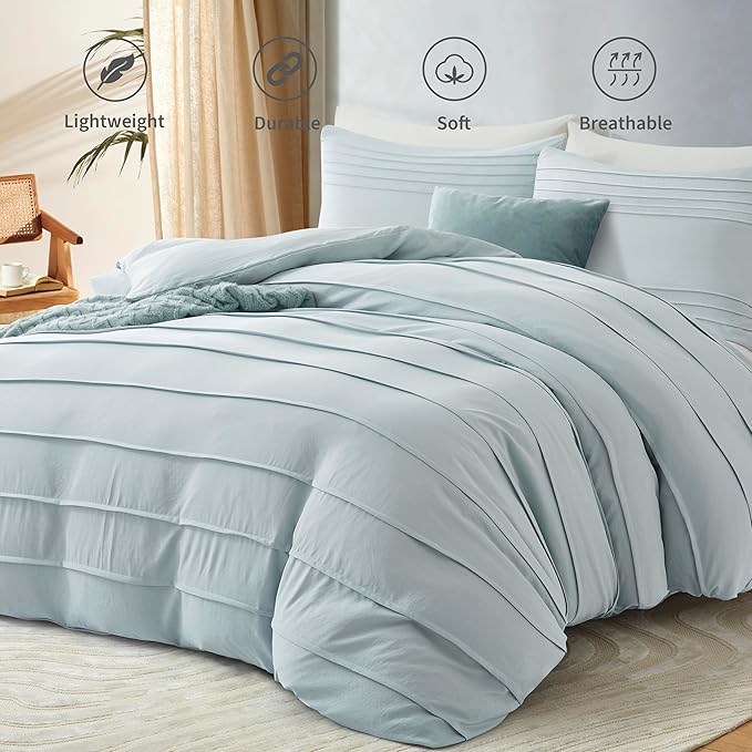 Oli Anderson Cornflower Blue Duvet Cover King Size - Image 2