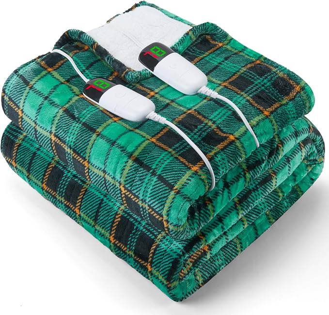 Heated Electric Blanket Queen Size, 84X90 Christmas Blanket - Image 8