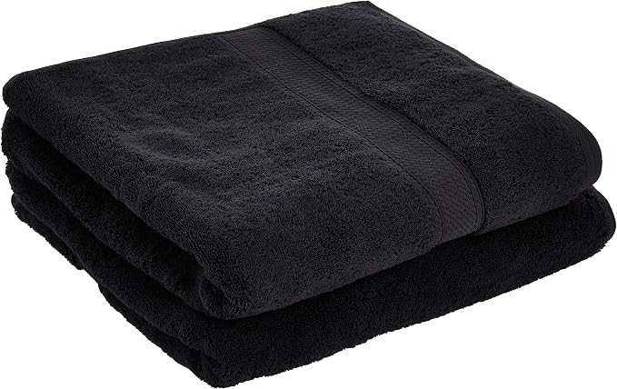 SUPERIOR Egyptian Cotton Pile Bath Towel Set of 2, Ultra Soft Luxury Towels - Image 4