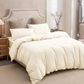 PURE ERA Jersey Knit Duvet Cover Set 100% T-Shirt Cotton Super Soft Comfy 3pc by PUREERA
