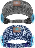 2-Pack Sleeping Headphones, Headband Headphones by Mixiba