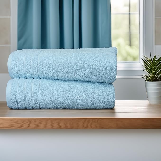 Tens Towels Pack of 8 Towels Set, 2 Extra Large Bath, 2 Hand, 4 Washcloths - Image 4