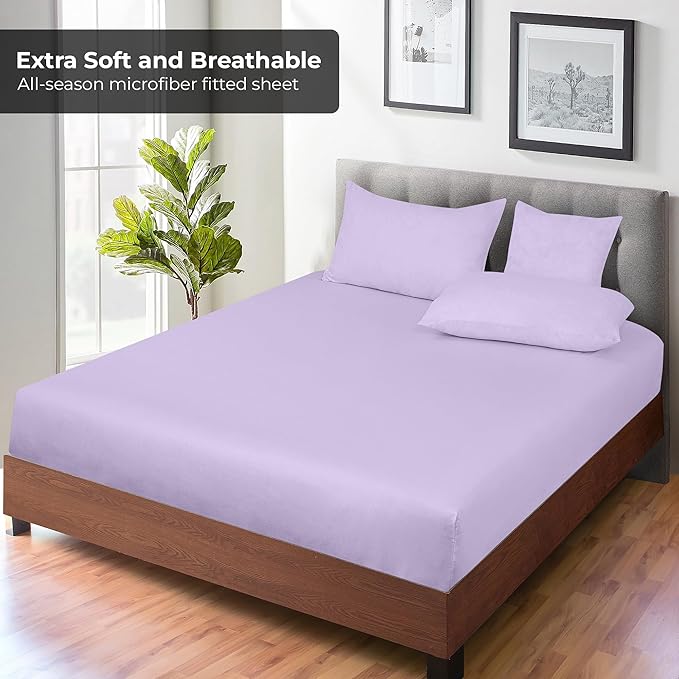 Royale Linens Fitted Sheet California King - Image 4