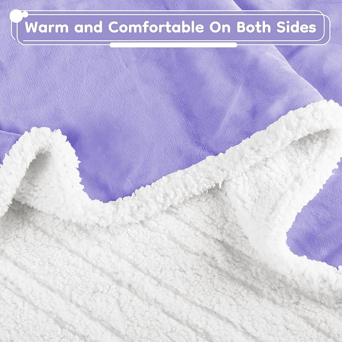 LaffyLo Heated Throw Blanket 50 x 60, Fast Heating Electric Blanket, Dual-Sided - Image 4