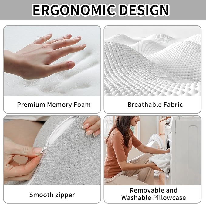 Pregnancy Knee Pillow for Side Sleepers - Image 3