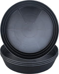 LWALRS Plant Saucer 18 Inch, Extra Large Planter Saucer 4 Pack, Plastic Plant by LWALRS