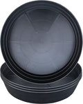 LWALRS Plant Saucer 14 Inch, 4 Pack Extra Large Planter Saucer, Plastic Plant by LWALRS