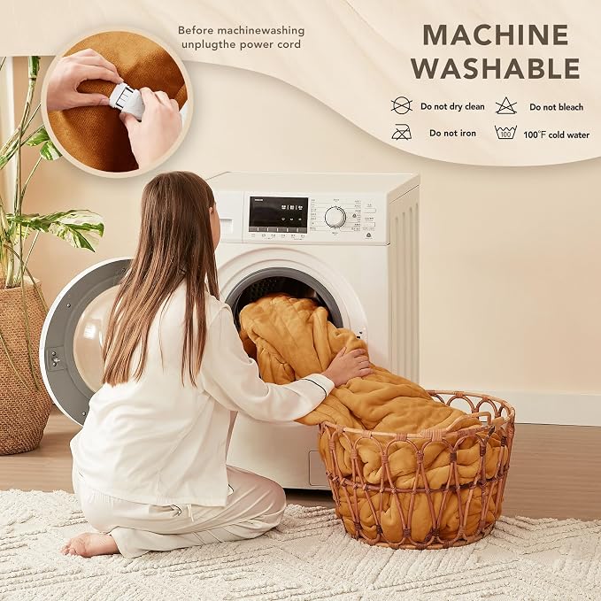 Homemate Heated Blanket Electric Throw - Image 7
