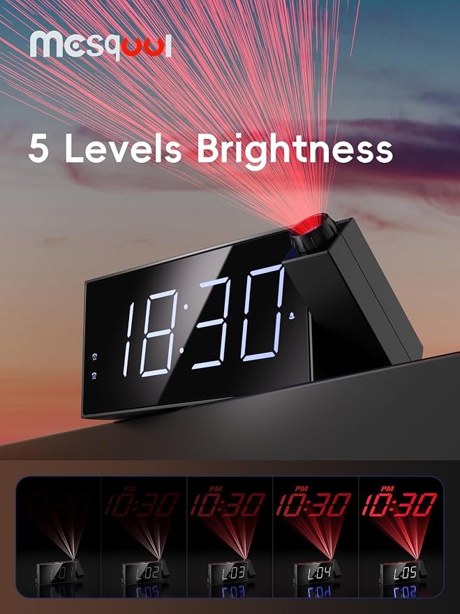 Projection Digital Alarm Clock - Image 4