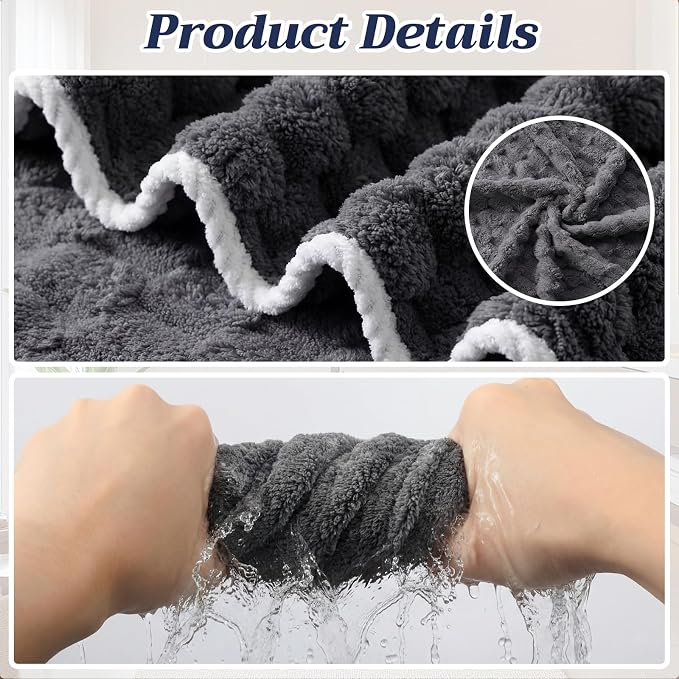 Gilprop 12 Pcs Soft Bath Towels Set - Image 4