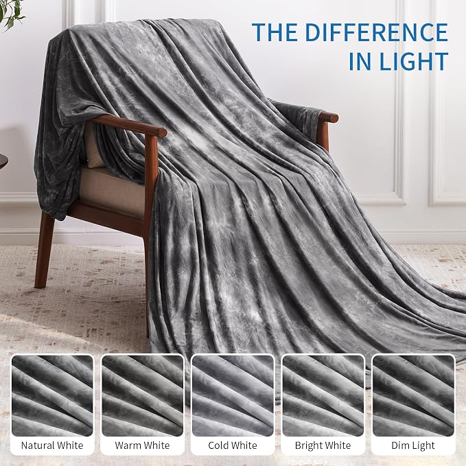 Guohaoi Cooling Throw Blanket for Hot Sleepers, Decortive Tie Dye, Arc-Chill - Image 6