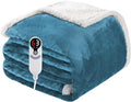 Electric Heated Blanket Twin Size 62"x84", Soft Flannel by Soypipo